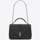 Saint Laurent Large Black College Shoulder Bag